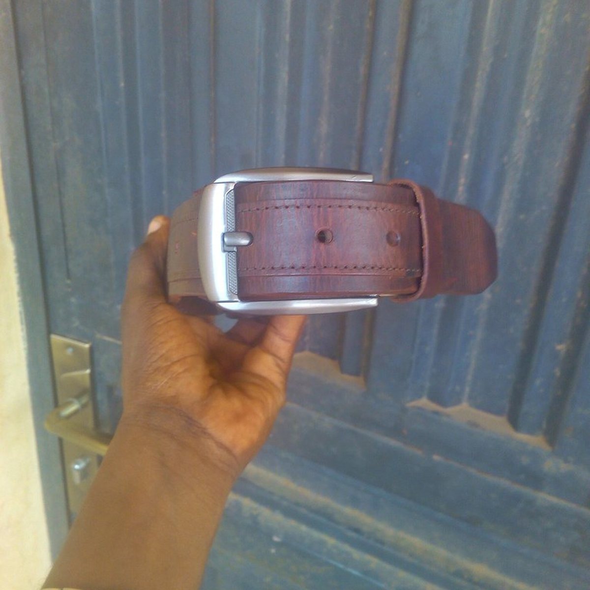 Ceinture en cuir