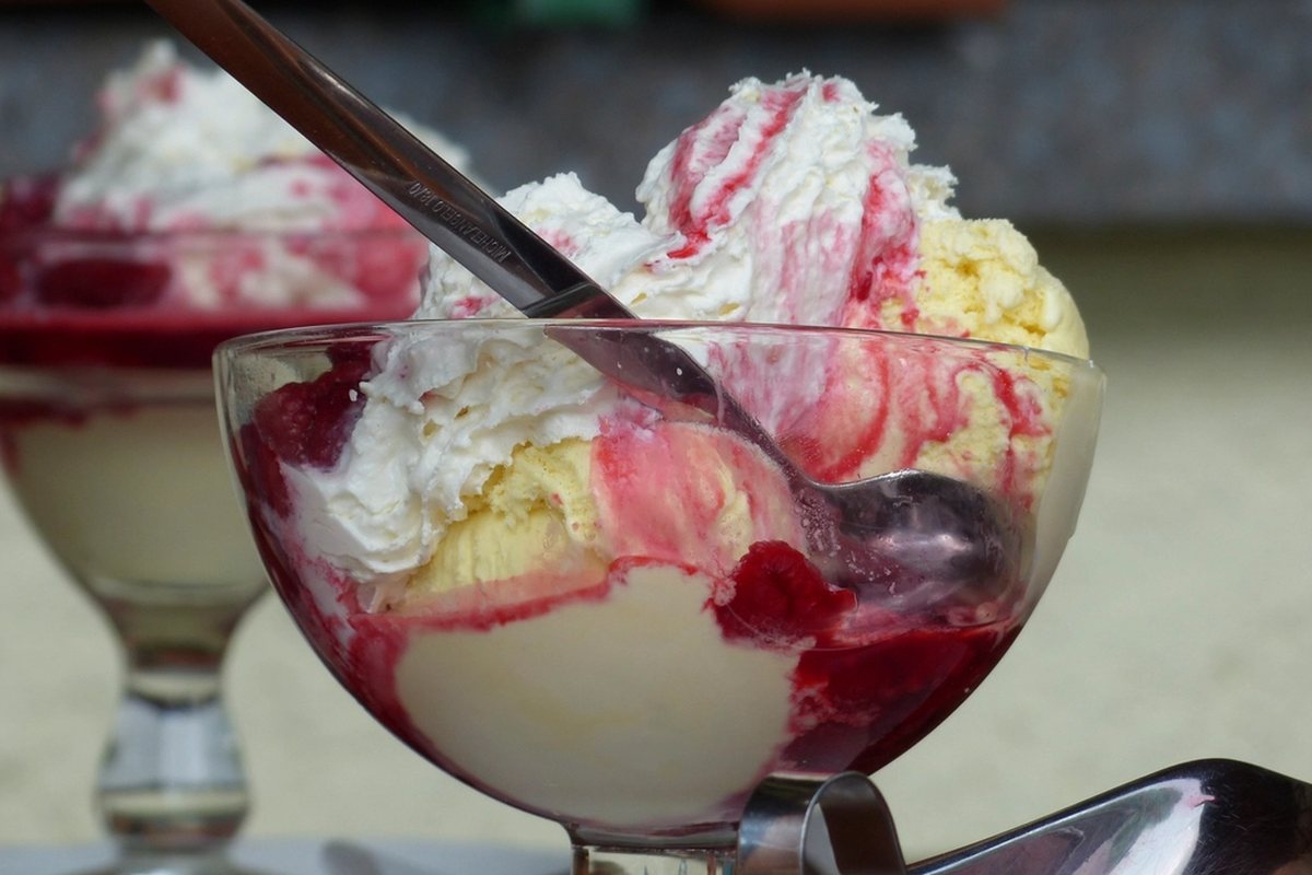 Coupe de glaces artisanales