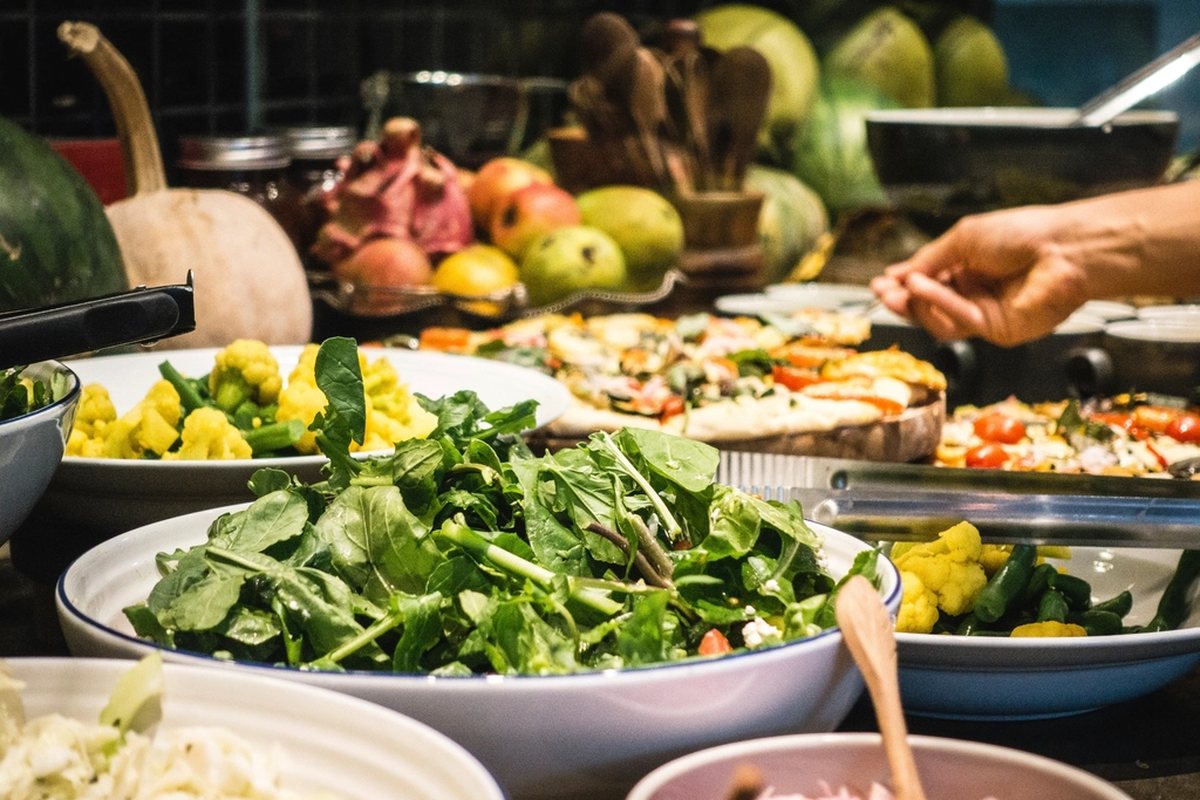 Buffet végétarien de saison