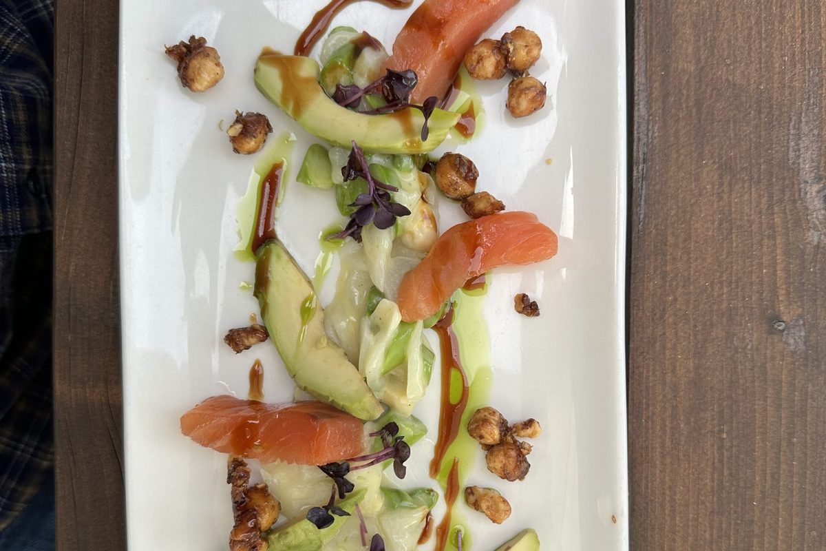 Gravlax de saumon à l’aneth
