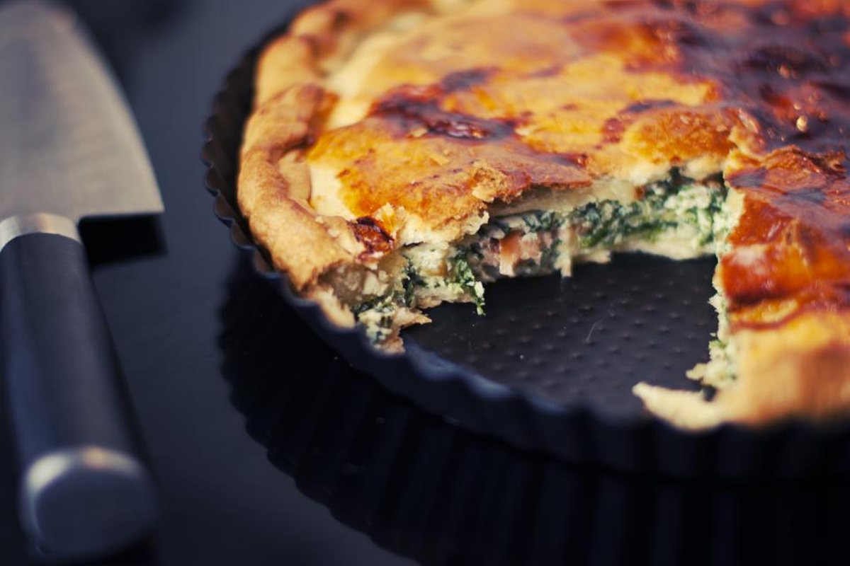 Tartelette chèvre, miel et figue